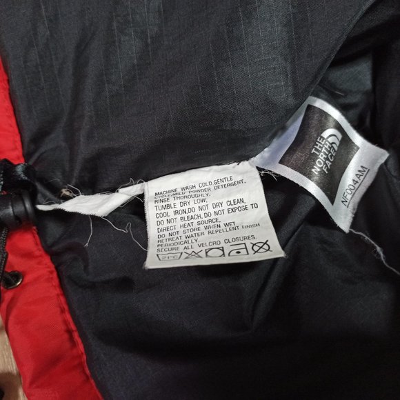 The North Face 1996 NUPSTE VEST 700 Goose Down RED - Picture 6 of 8